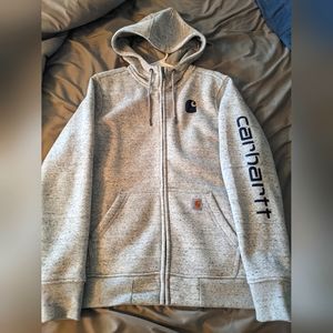 Carhartt zip up sweatshirt